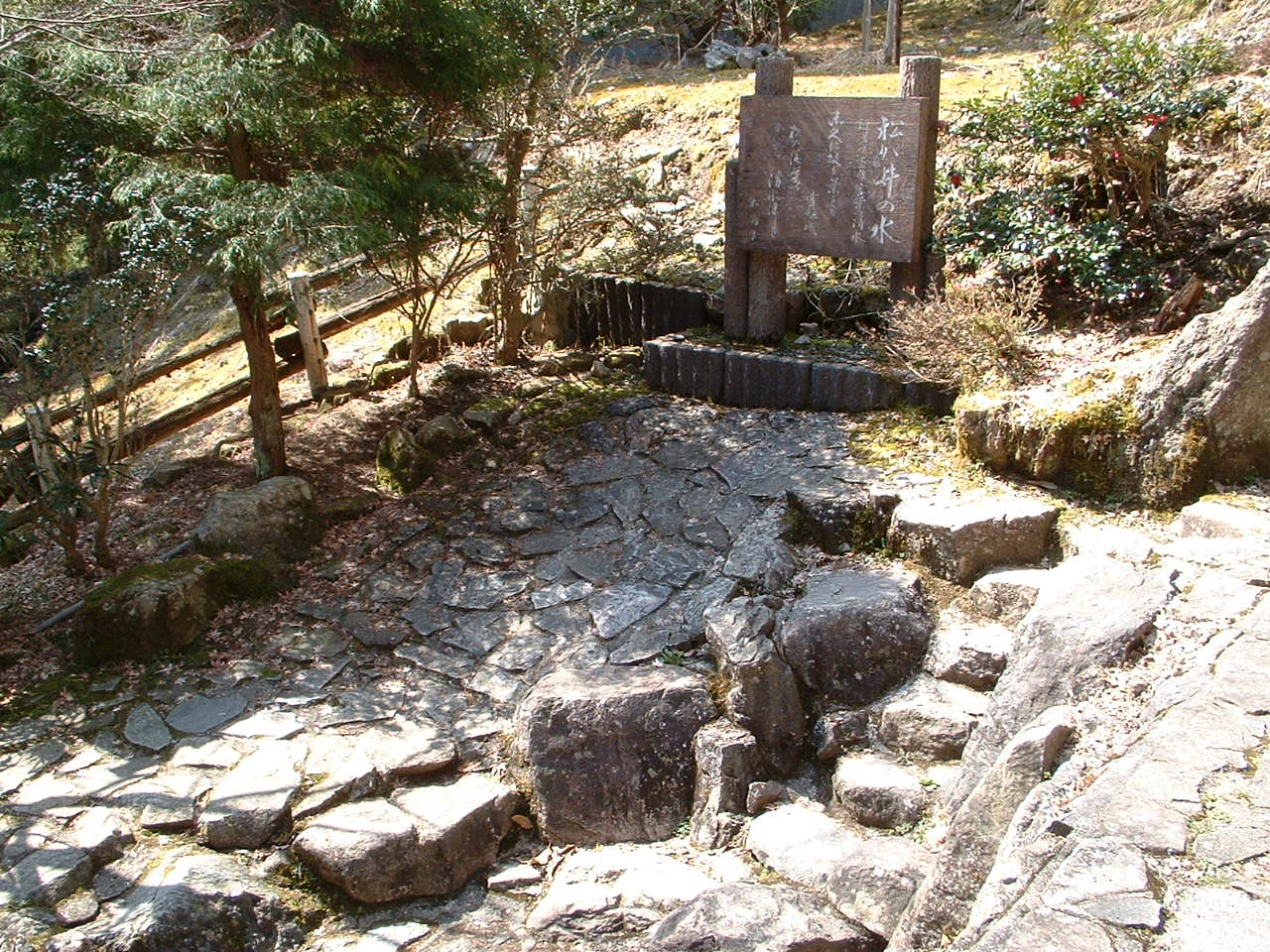 松か井の水